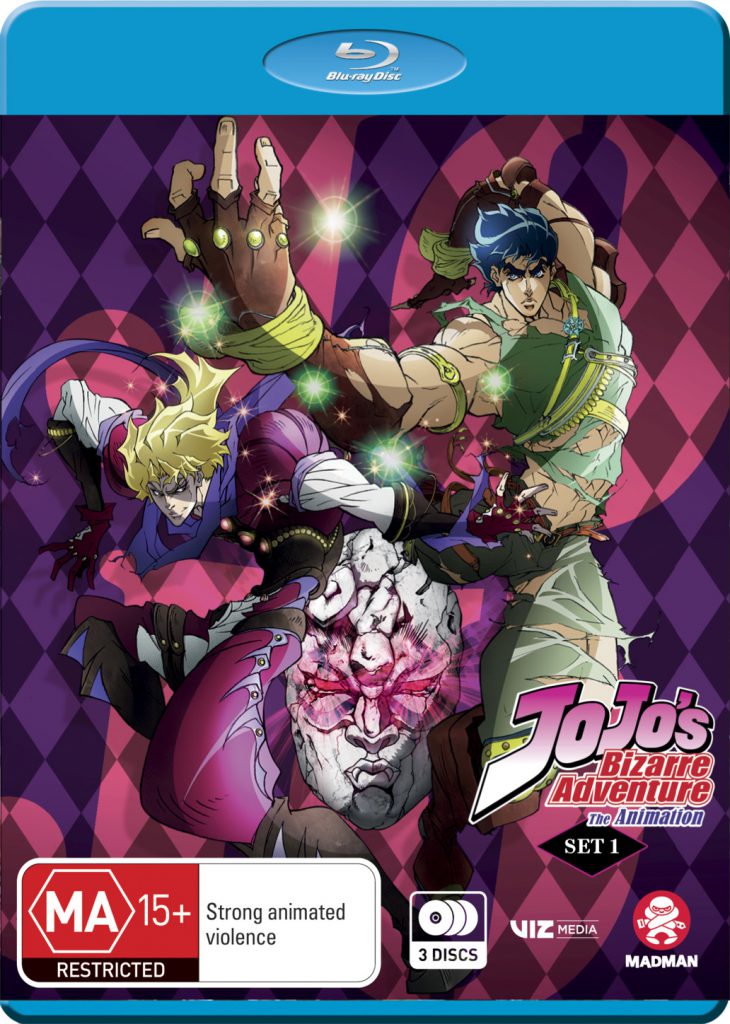 Jojos Bizarre Adventure Set 1 Phantom Blood Battle Tendency Eps 126